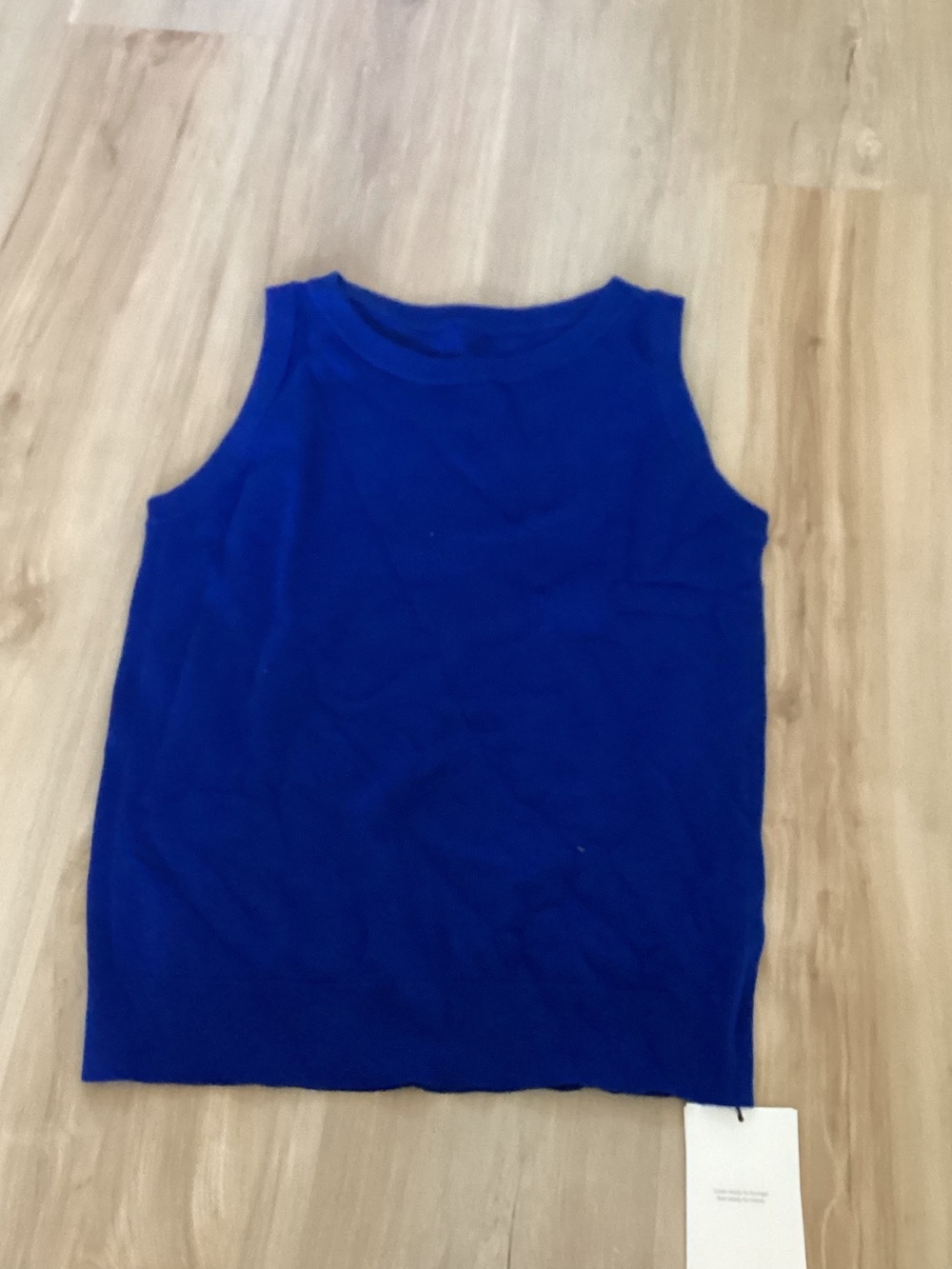 Sleeveless Tank Top in Royal Blue